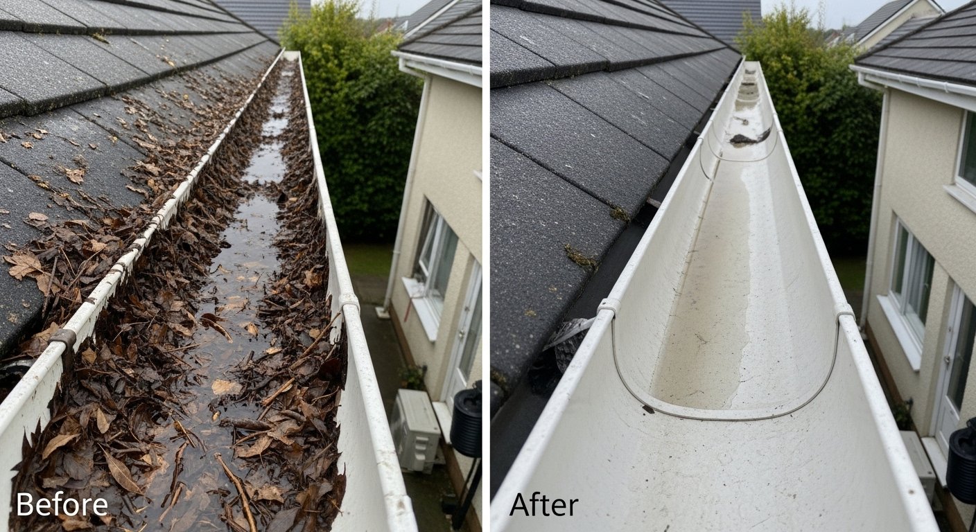 Rusted And Corroded Gutters
