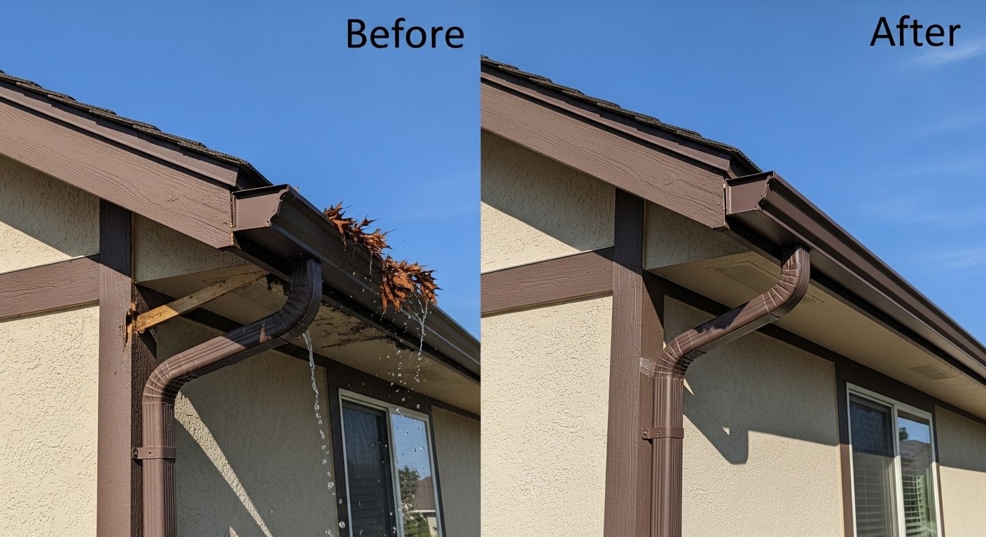 Gutter Causing Roof Leak