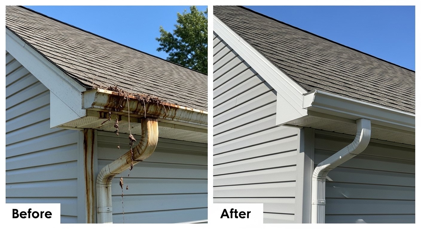 Downspout Draining Too Close To House