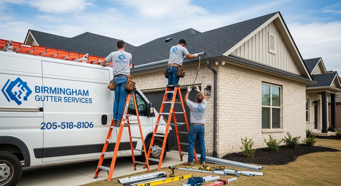 Gutter process in Center Point