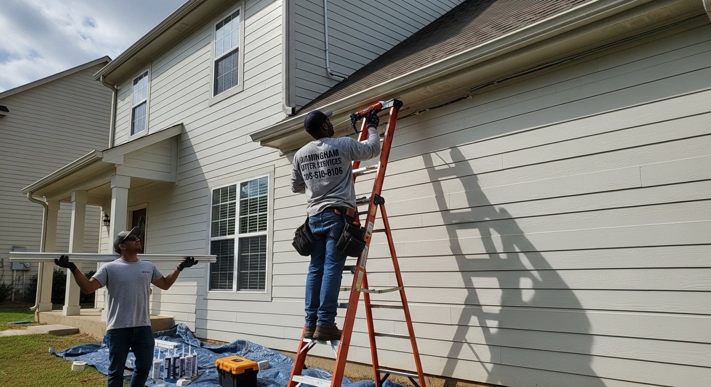 Gutter process in Bessemer