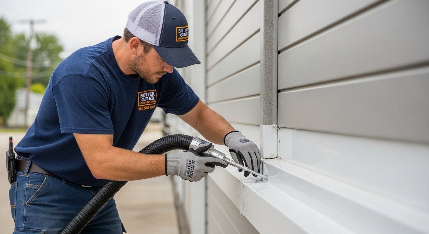 Gutter process in Alabaster