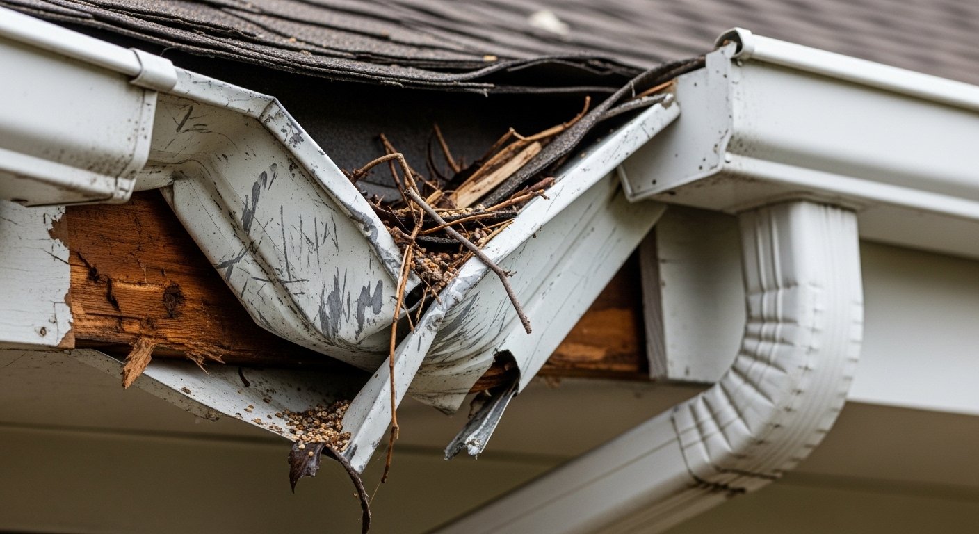 Emergency Gutter Repair After Storm